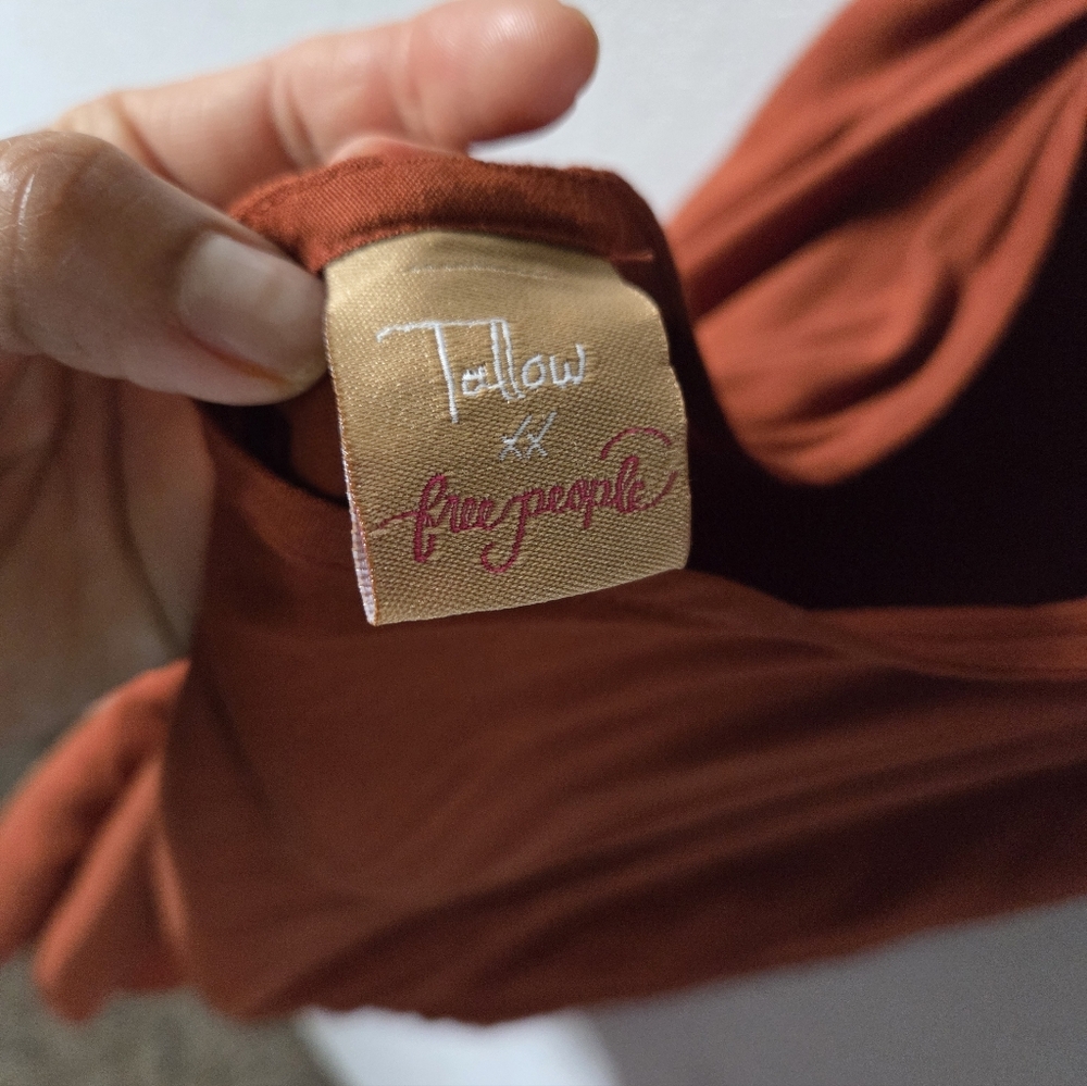 Tallow Xx Free People Copper Halter Dress - Picture 6 of 8